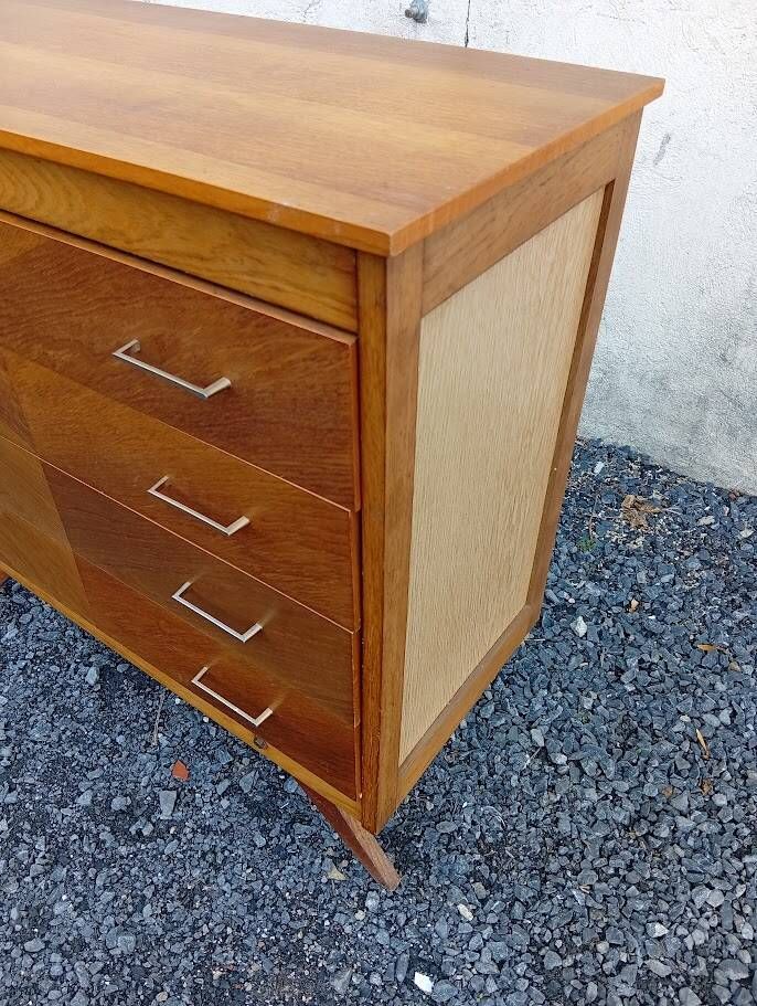 Vintage Scandinavian style drawer chest