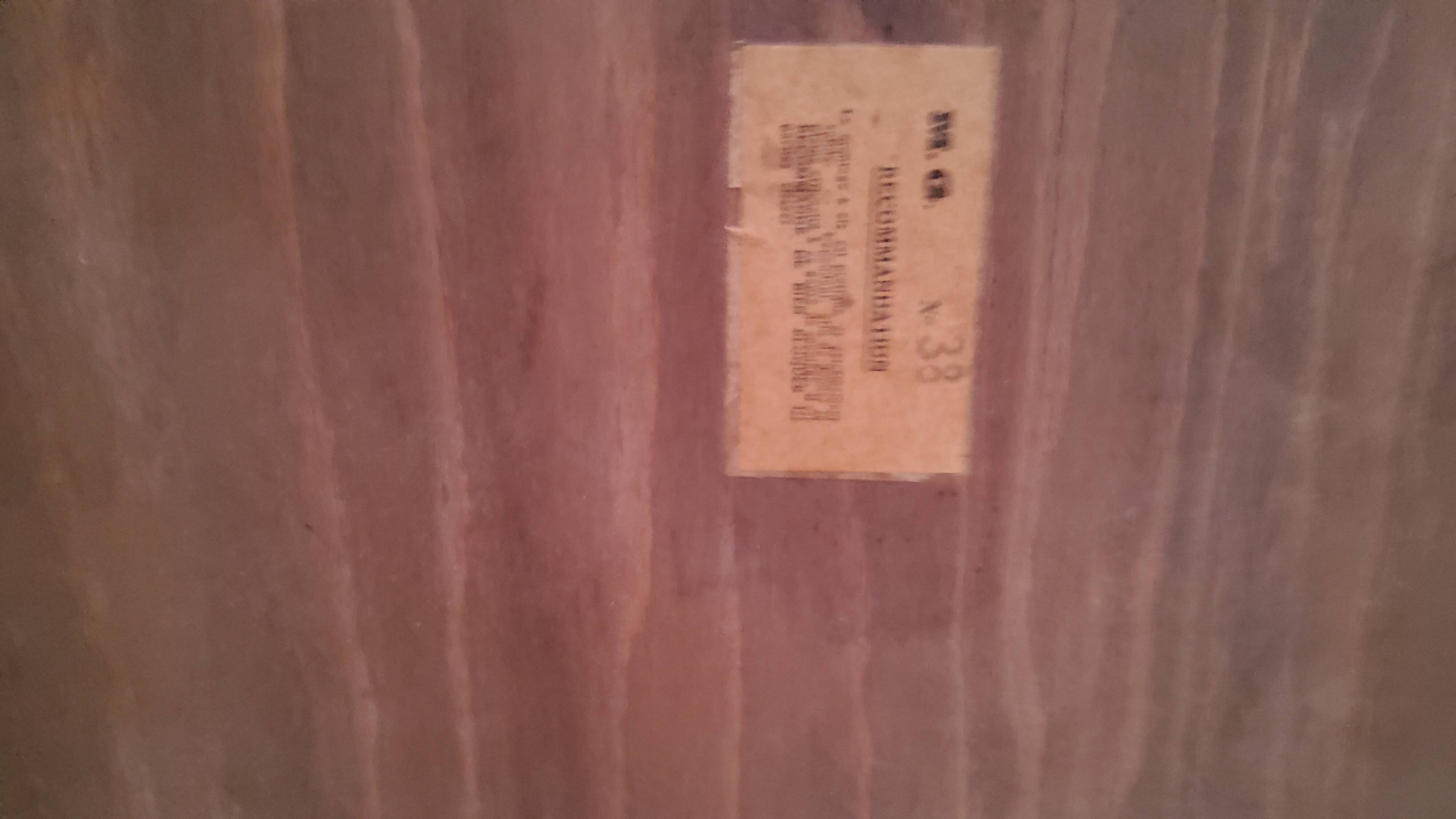 Coffee table of the 60s brutalist compass feet stamped M.G