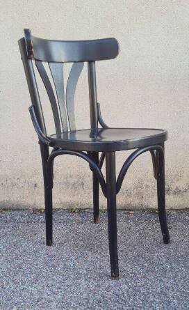 Pair of Fischel bistro chairs