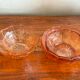 Coupelles roses en verre de Reims