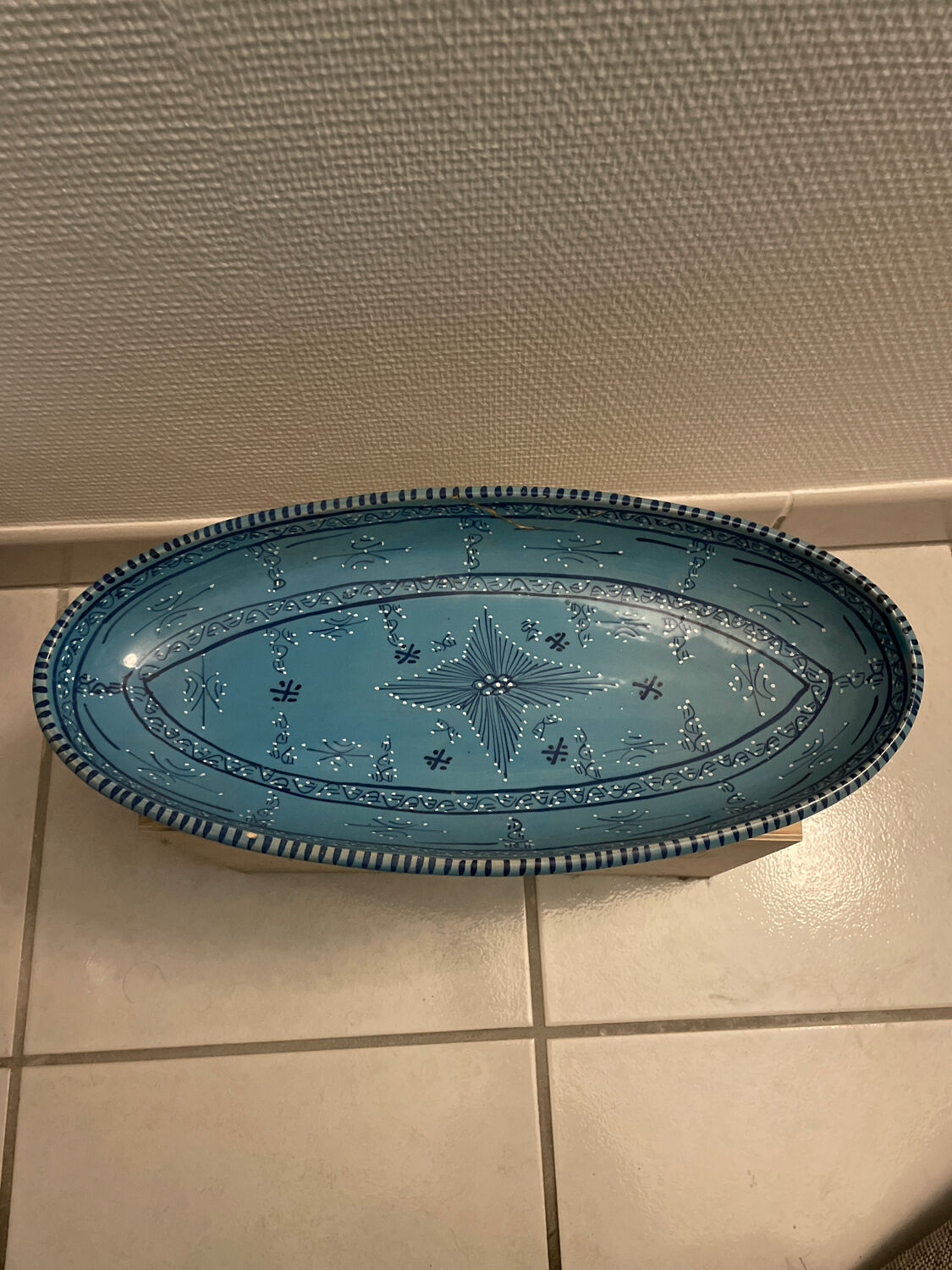 Oval flat