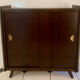 Vintage shoe cabinet feet compass