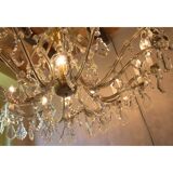Supergrand chandelier with crystals 16 bulbs