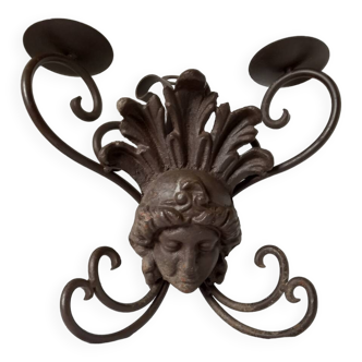 Old wall candlestick