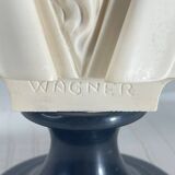 Resin bust of Wagner signed A. Giannelli Sculpture Year 60