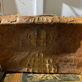 Vintage crocodile suitcase 50s