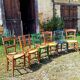 6 antique chairs