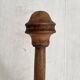 Patère en bois courbé vintage 50's