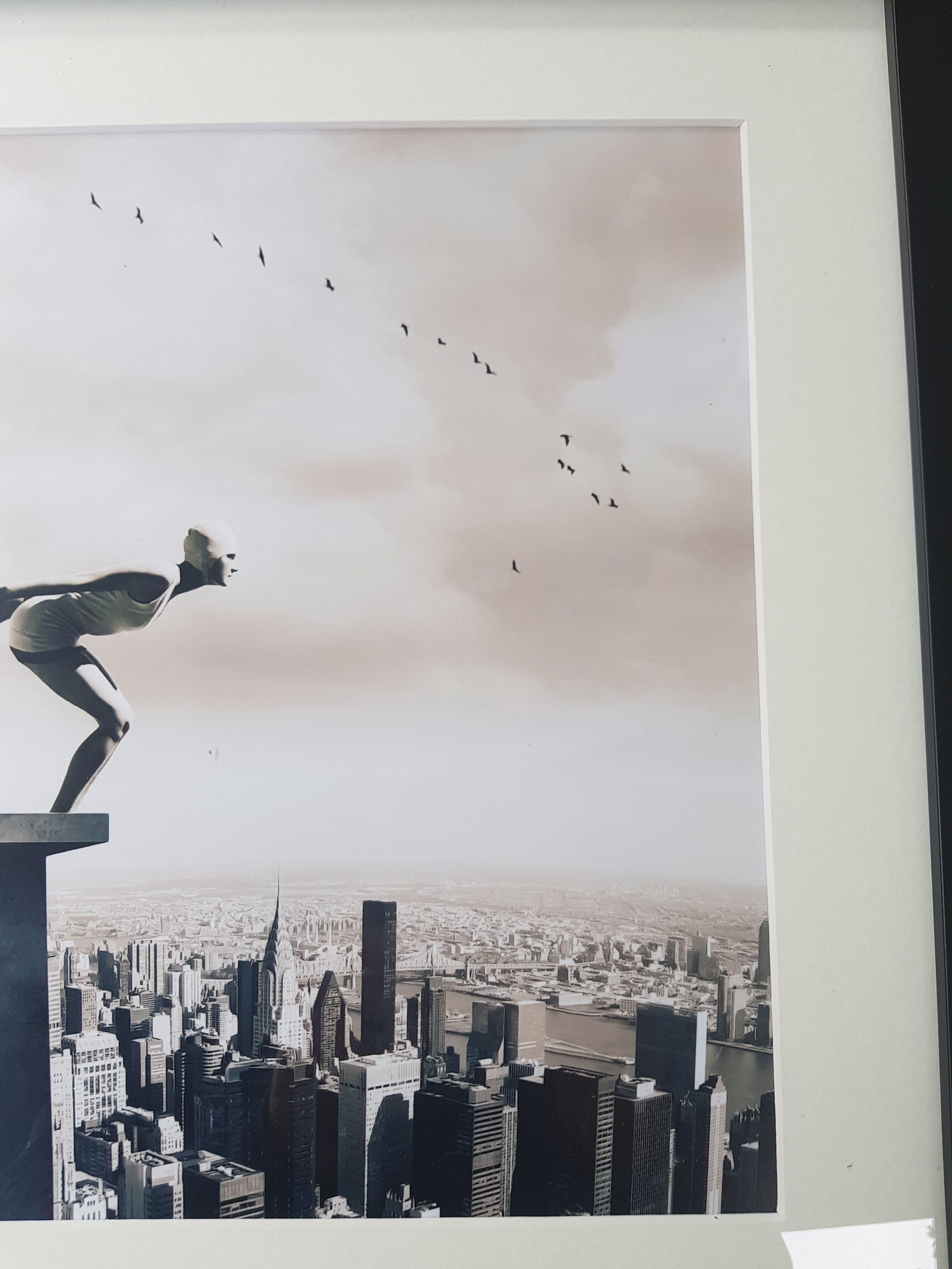 Framed screen printing