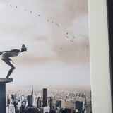 Framed screen printing