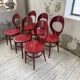 Set 6 chaises bistrot Baumann modèle Mouette