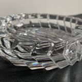 Vintage crystal shell ashtray