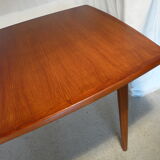 Scandinavian vintage extendable rectangular table