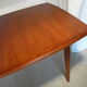 Scandinavian vintage extendable rectangular table