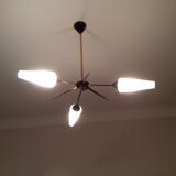 Lustre 3 lampes vintage