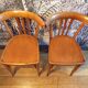 Paire de chaises de bistrot