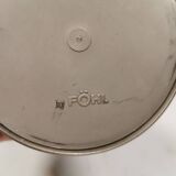 Rare, Föhl hurricane, candle holder. Germany 1960s