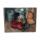 Nature morte huile sur toile 1900