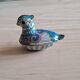 Pillbox mandarin enameled duck