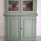 English green glazed sideboard