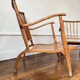 2 vintage Scandinavian armchairs from Ster Gelderland