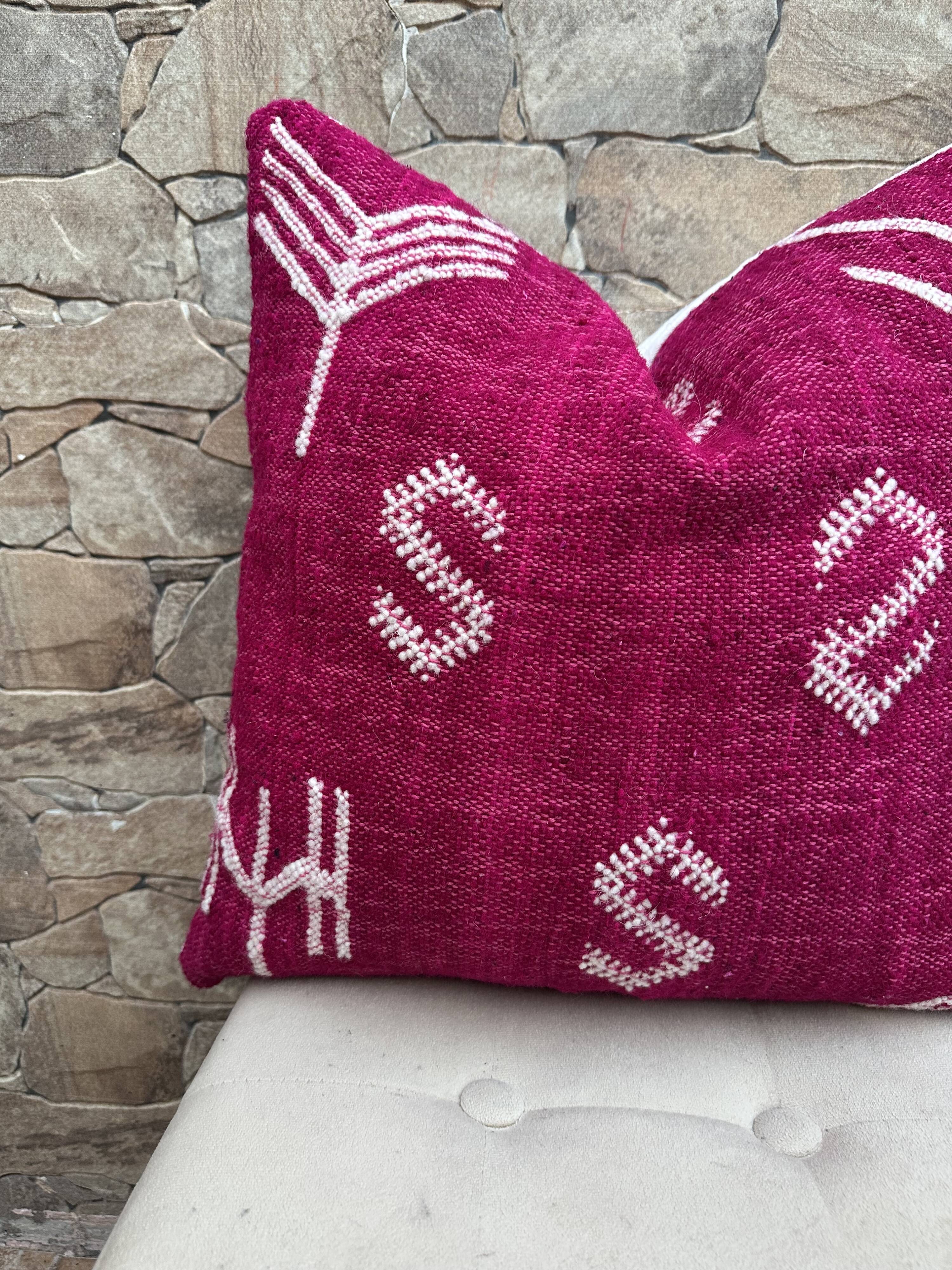 Coussin de sol marocain, coussins décoratifs, ottoman marocain vintage