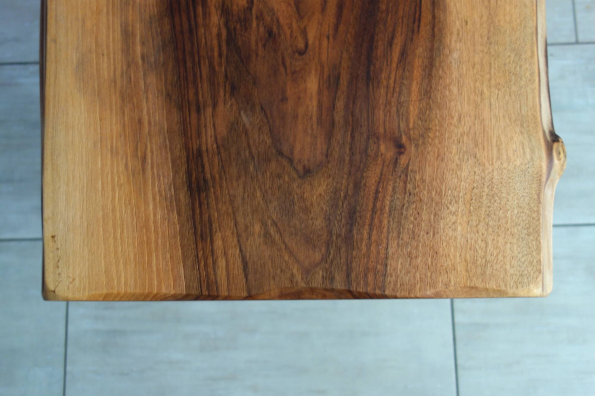 Antique brutalist coffee table