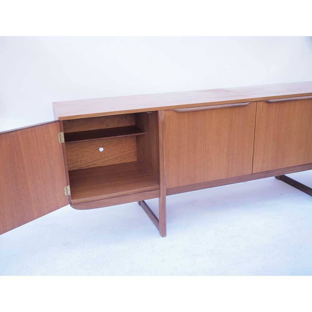 Enfilade scandinave vintage longue