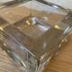 Glass block catchall
