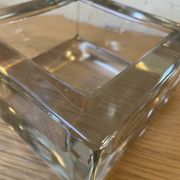 Vide poche pavé de verre
