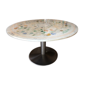 Table plateau marbre