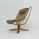 Falcon leather lounge chair by Sigurd Ressel for Vatne Møbler, 1970s
