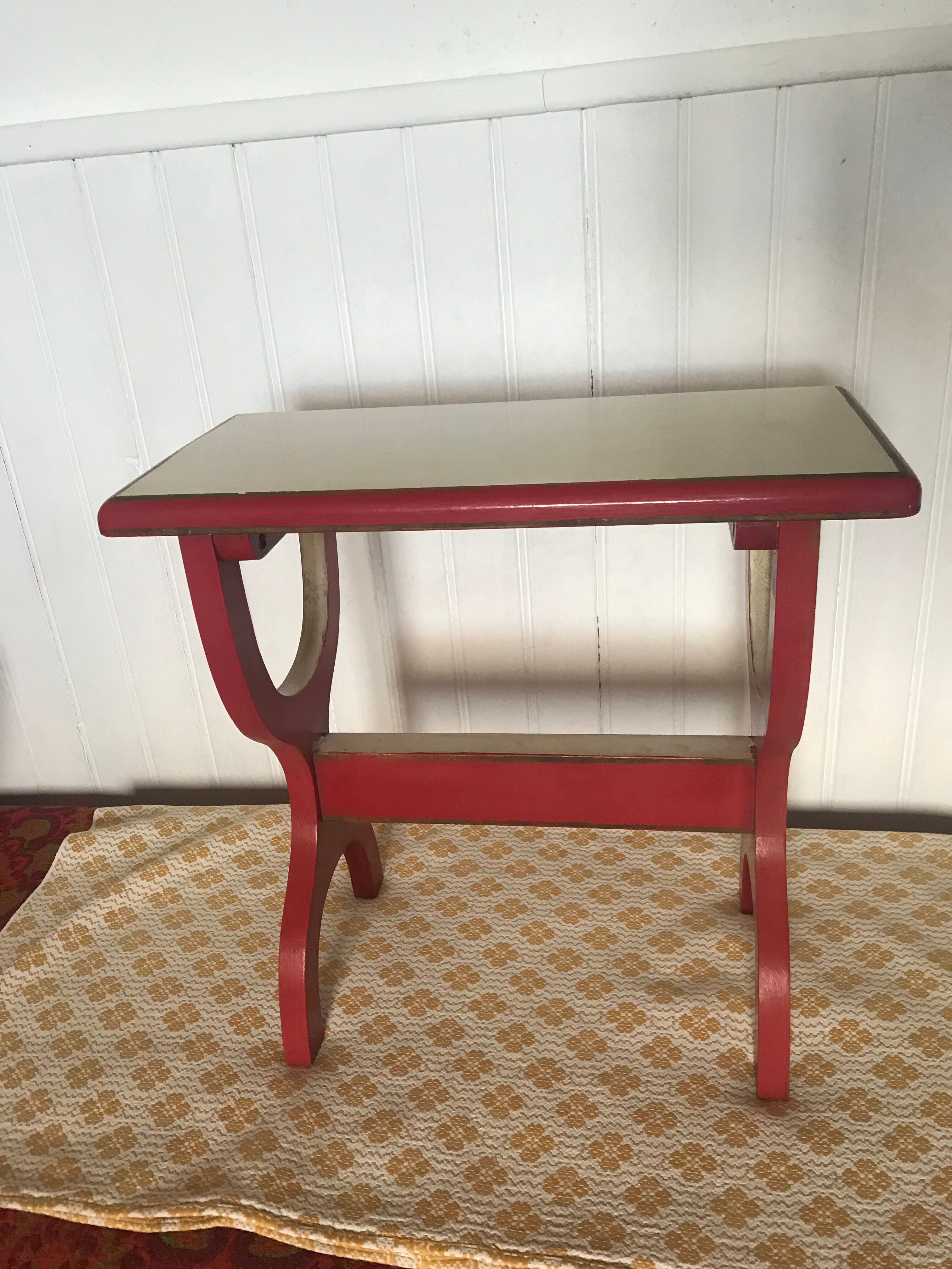 Vintage wooden stool