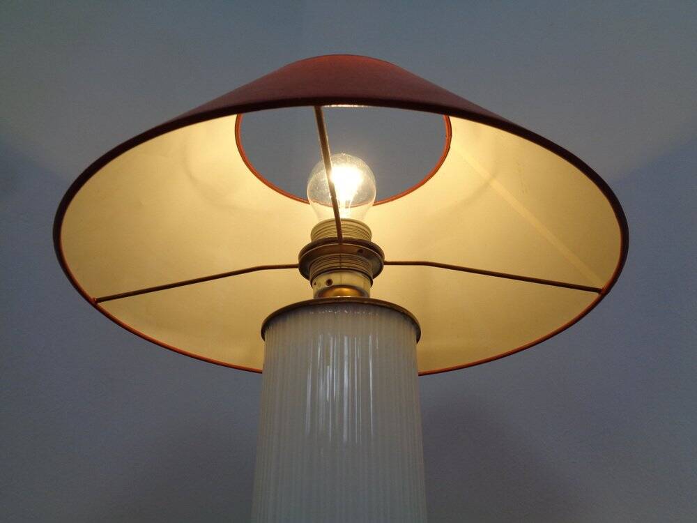 Porcelain table lamp from Rosenthal, Germany, 1960s.