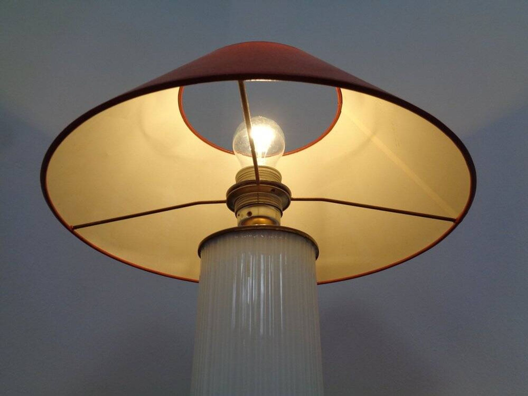 Porcelain table lamp from Rosenthal, Germany, 1960s.