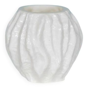 Vase en verre Ingrid 'Frosted Glass' Kurt Wokan Allemagne de l'Ouest