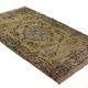 Turkish Anatolian Handmade Vintage Area Rug 262 cm x 160 cm