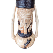 Vase en poterie d'art Bretby