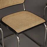 S32 Dining Chairs by Marcel Breuer for Thonet. 1980s. Set of 4