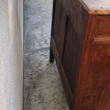 Small old sideboard with marble top