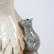 Valérie Courtet. Fennec fox in glazed stoneware. Contemporary work.