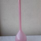 Pink opaline single-flower vase