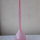 Vase soliflore opaline rose