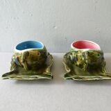 2 cups and under dabcupine cups, shellfish shape