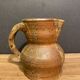 Pitcher in stoneware of the Borne signed B. Fabre