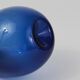 Glass vase signed Bleu Timo Sarpaneva Pullo Oiseau, Iittala, Finland, 1950s