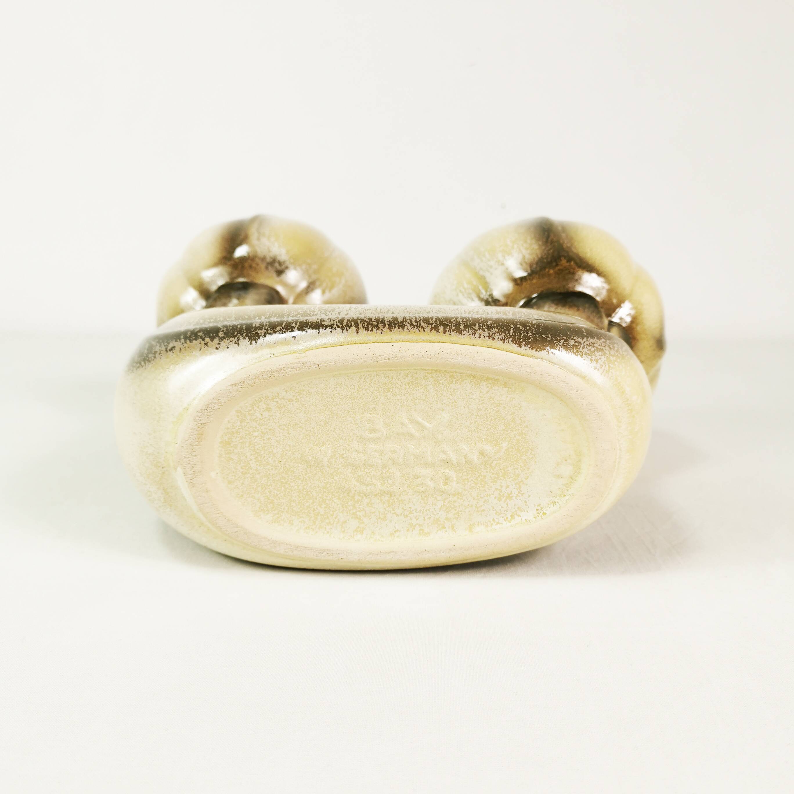 Ceramiczna donica- osłonka, Bay Keramik, Niemcy, lata 60.