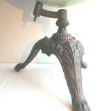 World map, Napoleon III Globe edited by FOREST, cast-iron tripod foot