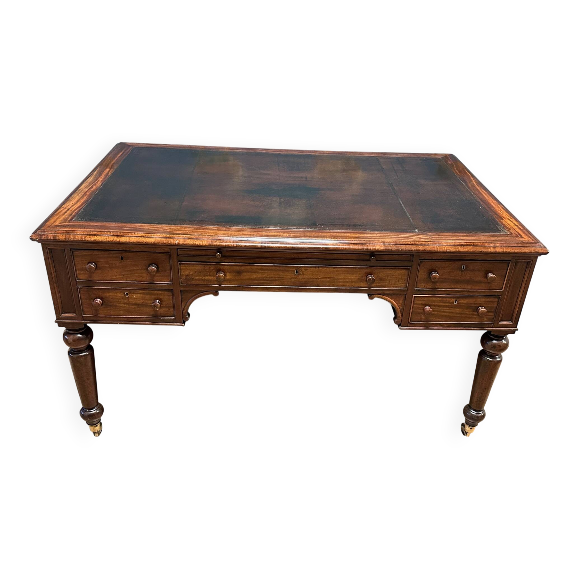 Antique mahogany William IV writing desk
