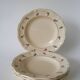 Lot de 6 assiettes creuses Digoin Sarreguemines modèle Arromanches 1950